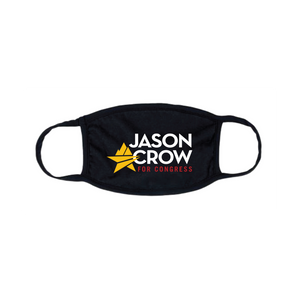 Jason Crow for Congress Logo Mask
