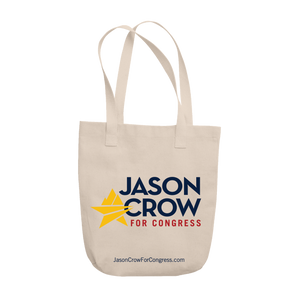 Jason Crow for Congress Logo Tote
