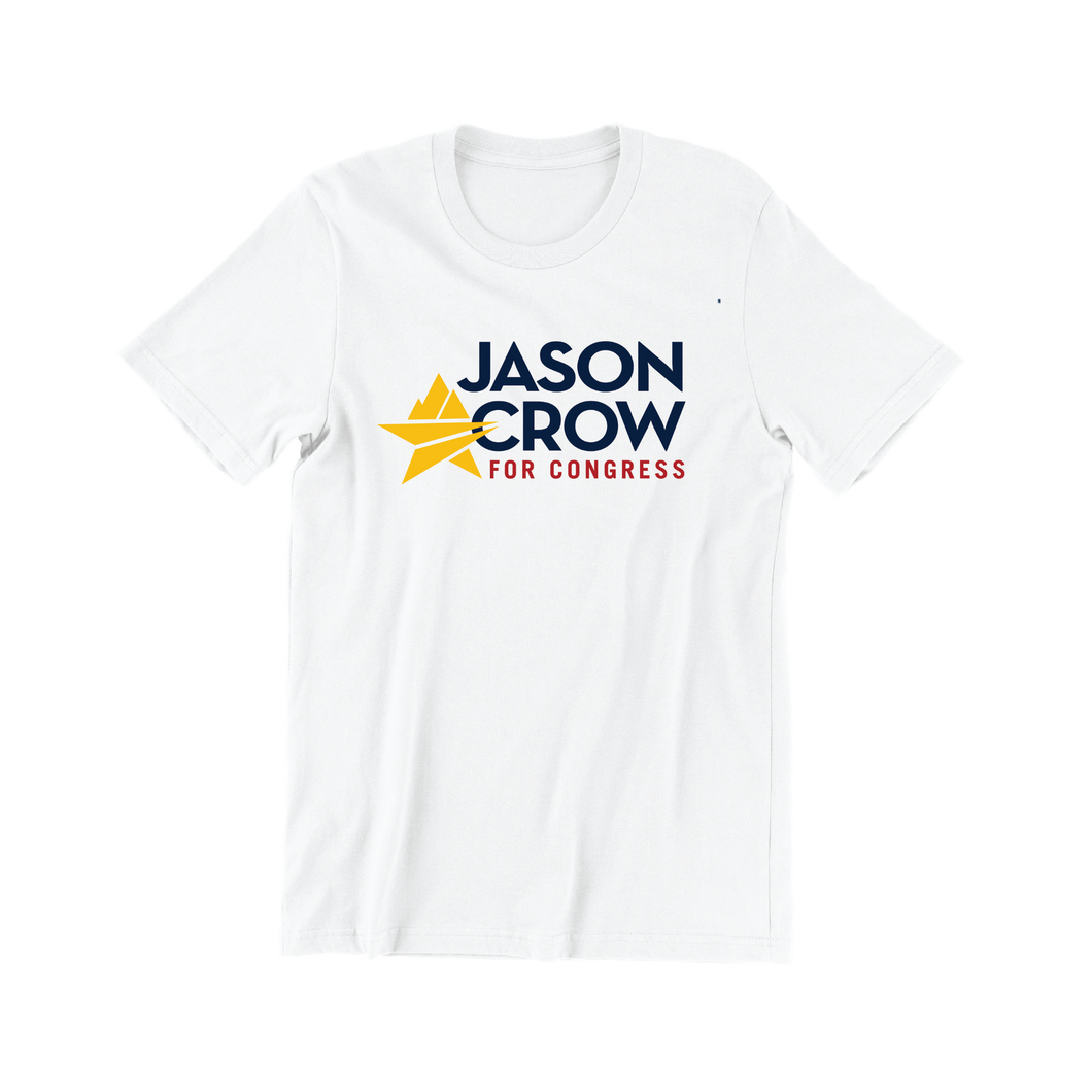 Jason Crow for Congress Logo T-Shirt